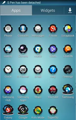 Galaxy Icon Themer android App screenshot 0