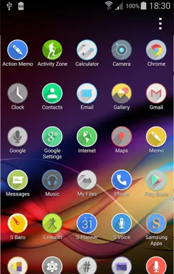 Galaxy Icon Themer android App screenshot 1