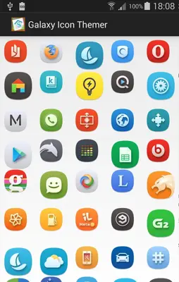 Galaxy Icon Themer android App screenshot 3