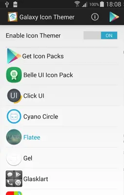 Galaxy Icon Themer android App screenshot 4